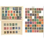 German stamp collection on 27 loose album pages. Some early material before 1950. Assorted mint