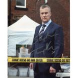 DCI BANKS: 8x10 photo from the TV detective show DCI Banks, signed by lead role actor Stephen