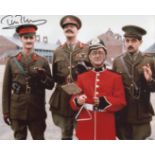 BLACKADDER. 8x10 photo from Blackadder Goes Forth signed by actor Tim McInnerny as Captain