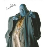 Simon Fisher-Becker signed 10x8 colour photo from Doctor Who. Good Condition. All autographed