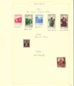 Romanian stamp collection. Contains 5 stamps for the Boy Scouts Exhibition Fund 1931, 1 stamp