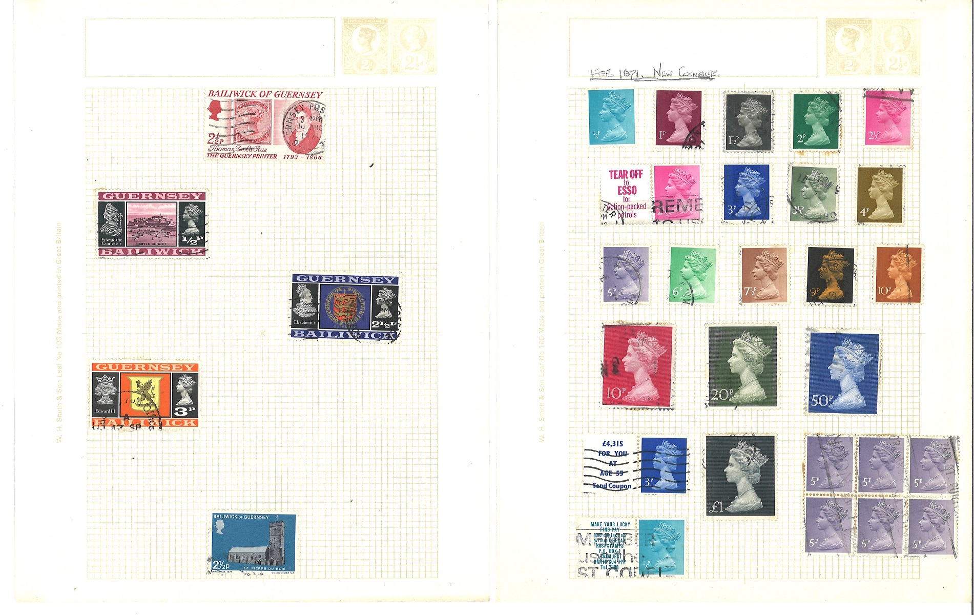 Glory folder. Includes FDI cover which includes coin. Sheets of stamps from Jersey, Guernsey, and - Image 3 of 5