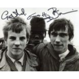 QUADROPHENIA 8x10 inch movie photo signed by actors Gary Shail, Trevor Laird and Phil Daniels.