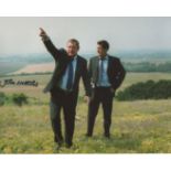 MIDSOMER MURDERS 8x10 photo signed by actor John Nettles as Inspector Barnaby. Good Condition. All