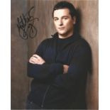 Matthew Rhys signed 10x8 colour photo half body portrait. Good Condition. All autographed items