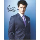 Eric Mabius 10x8 signed 3/4 length portrait colour photo. American actor. Born in Harrisburg,