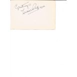 Laddie Cliff signed album page. (1891-1937) was a British writer, choreographer, dancer, actor,