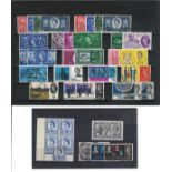 GB stamp collection. Mainly unmounted mint and early QEII. Good Condition. We combine postage on