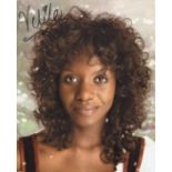 DOCTOR WHO 8x10 photo signed by actress Velile Tshabalala. Good Condition. All autographed items are