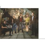 Hannah Spearritt signed 10x8 colour Primeval photo. Good Condition. All autographed items are