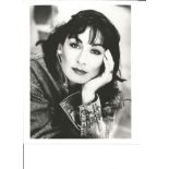 Angelica Houston signed 10x8 b/w photo. Slightly smudged. Good Condition. All autographed items