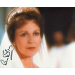 CLAIRE BLOOM: 8x10 movie photo signed by actress Claire Bloom. Good Condition. All autographed items