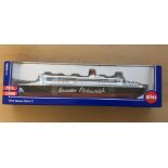 CUNARD QUEEN MARY 2: Die Cast model (plus Plastic Parts) of the Queen Mary 2 by Siku 1:1400 scale,