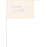 Sybil Thorndike signed album page. (24 October 1882 - 9 June 1976) was an English actress who toured