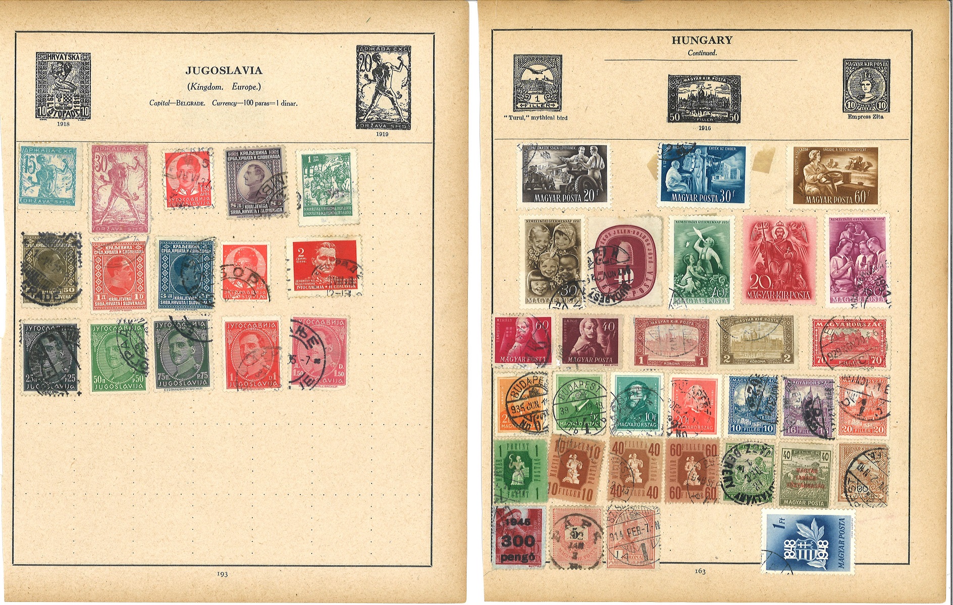 Stamp collection on 12 loose album sheets. Mainly Eastern Europe. Majority of stamps over 50 years - Image 2 of 3