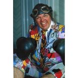 Roy Chubby Brown 12x8 signed colour photo. Roy Chubby Brown is an English stand-up comedian whose