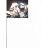 Shuttle Astronaut Jeffrey Hoffman Signed Colour Postcard Photo 5 Missions. Good Condition. All