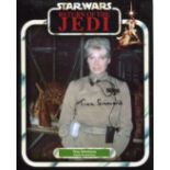 STAR WARS: Return of the Jedi 8x10 movie photo signed by actress Tina Simmons. Good Condition. All