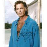 Jeff Fahey 10x8 signed 3/4 length portrait colour photo picture from the 2010 movie Machete. Jeffrey