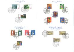 Assorted stamp collection. Includes West Berlin, East Germany, Bohemia and Moravia and more. Good