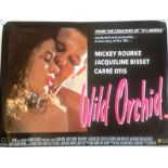 Wild Orchid 40x30 movie poster from the 1989 American erotic film directed by Zalman King and