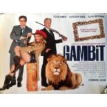 Gambit 40x30 movie poster from the 2012 film directed by Michael Hoffman, starring Colin Firth,