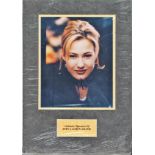 Joey Lauren Adams 16x12 signed mounted colour photo. Joey Lauren Adams born January 9, 1968 is an