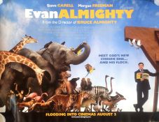 Evan Almighty 40x30 movie poster from the 2007 American fantasy disaster comedy film, and a stand-