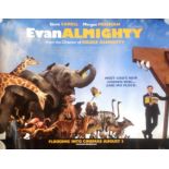 Evan Almighty 40x30 movie poster from the 2007 American fantasy disaster comedy film, and a stand-