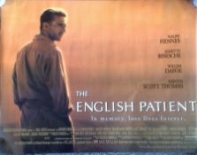 The English Patient 40x30 movie poster from the 1996 epic romantic war drama film starring Ralph