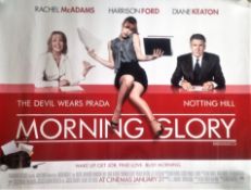 Morning Glory 40x30 movie poster from the 2010 American comedy film directed by Roger Michell and