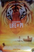 Life of Pi 40x27 movie poster from the adventure drama film based on Yann Martel's 2001 novel of the