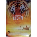 Life of Pi 40x27 movie poster from the adventure drama film based on Yann Martel's 2001 novel of the