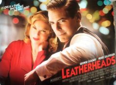 Leatherheads 40x30 movie poster from the 2008 American sports comedy film from Universal Pictures