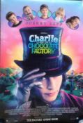 Charlie and the Chocalate Factory 40x27 movie poster from the 2005 musical fantasy film directed