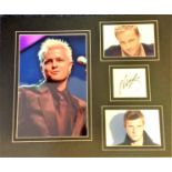 Nicky Byrne 16x20 mounted signature piece c/w three colour photos and signed album page all