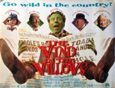 The Wind in the Willows 40x30 movie poster from the 1996 live action childrens film starring Steve