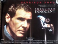Presumed Innocent 40x30 movie poster from the 16990 American legal drama film based on the 1987