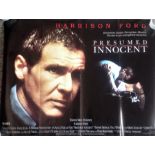 Presumed Innocent 40x30 movie poster from the 16990 American legal drama film based on the 1987