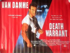 Death Warrant 40x30 movie poster from the 1990 American action crime mystery-thriller film