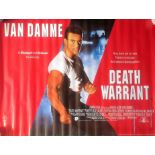 Death Warrant 40x30 movie poster from the 1990 American action crime mystery-thriller film