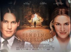 Finding Neverland 40x30 movie poster from the 2004 historical fantasy drama film directed by Marc