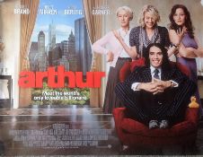 Arthur 40x30 movie poster from the 2011 American romantic comedy film written by Peter Baynham and