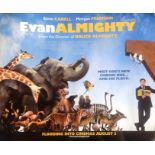 Evan Almighty 40x30 movie poster from the 2007 American fantasy disaster comedy film, and a stand-