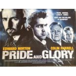 Pride and Glory 40x30 movie poster from 2008 crime drama starring Edward Norton and Colin Farrell