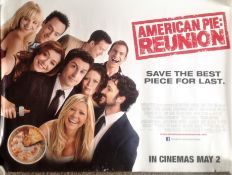 American Pie Reunion 40x30 movie poster from the 2012 American ensemble sex comedy film written