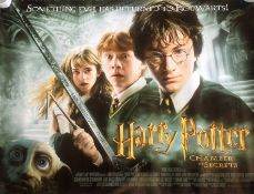 Harry Potter and the Chamber of Secrets 40x30 movie poster from the 2002 fantasy film directed by