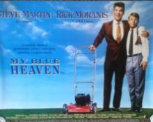 My Blue Heaven 40x30 movie poster from the 1990 American crime comedy film directed by Herbert Ross,