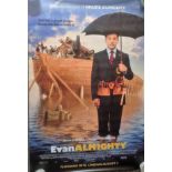 Evan Almighty 40x27 movie poster from the 2007 American fantasy disaster comedy film, and a stand-