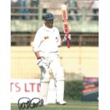 Cricket Graham Gooch 10x8 signed colour photo. Good Condition. All signed pieces come with a